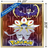 Legendarni zidni poster Pokemon-Alola, 22.375 34