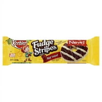 Keebler Fudge Stripes crveni baršunasti kolačići, 11. oz