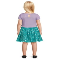 Disney Toddler Girls Little Mermaid Cosplay haljina, veličine 12m-5T