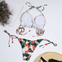 Bikini Casual s jednodijelnim šupljim remenom za kupanje dva kupaća kostima