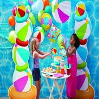 Zabava na bazenu s balonima od milara
